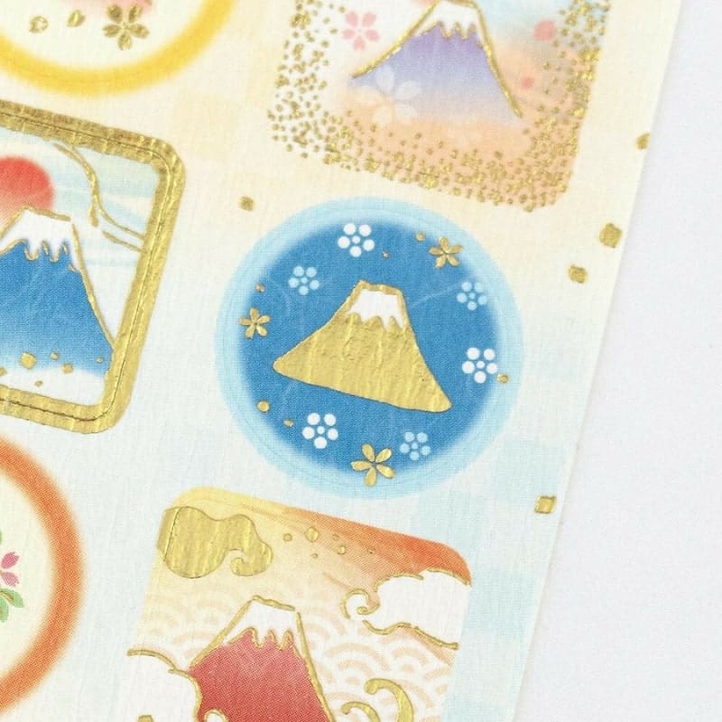 Japanska klistermärken Mount Fuji