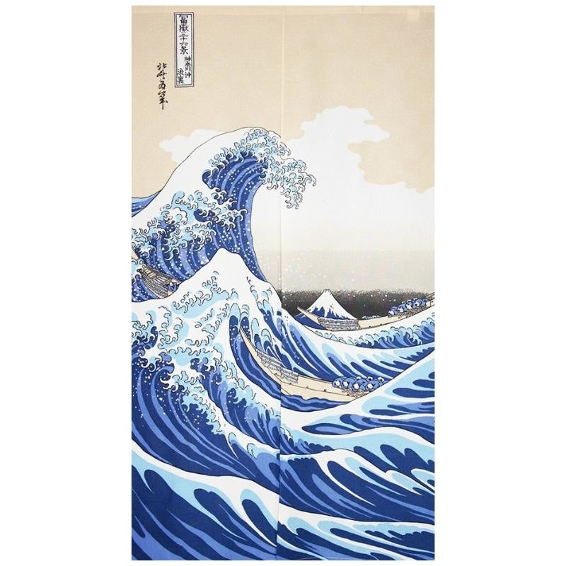 Japanska Noren Grande Vague 85 x 150 cm