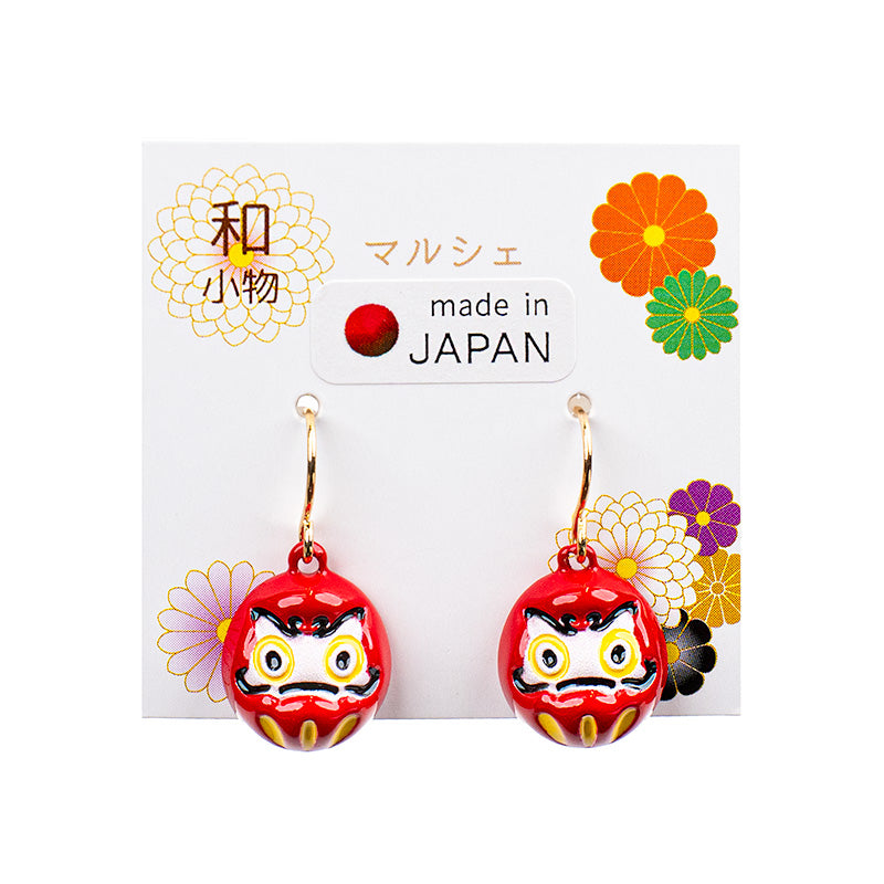 Japanska Örhängen - Liten Daruma