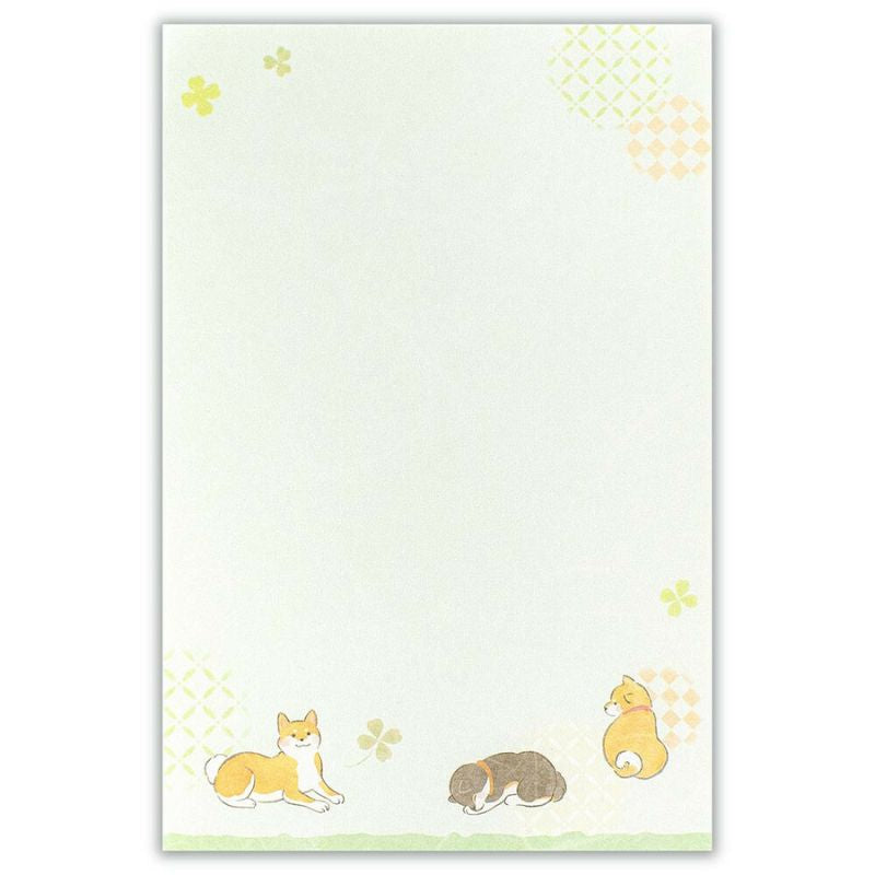 Japanska Shiba Inu brevpapper