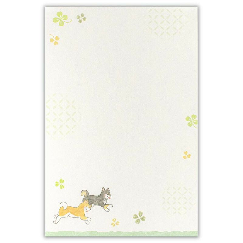 Japanska Shiba Inu brevpapper