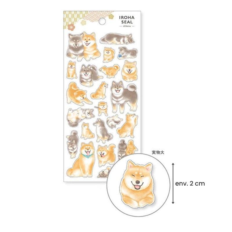 Japanska Shiba Inu klistermärken