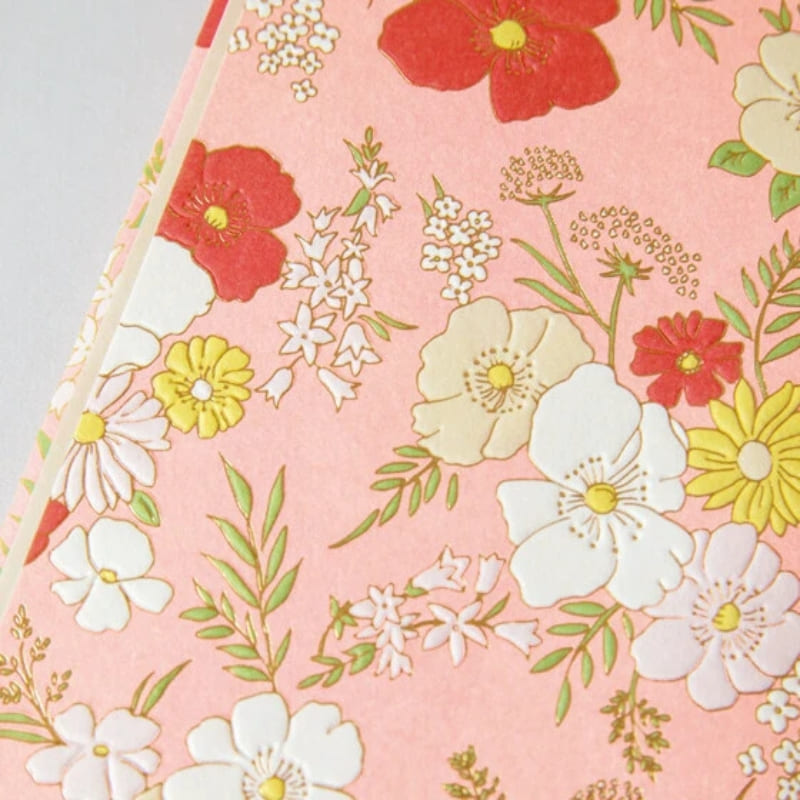Japanska Shugi-bukuro rosa blommigt kuvert