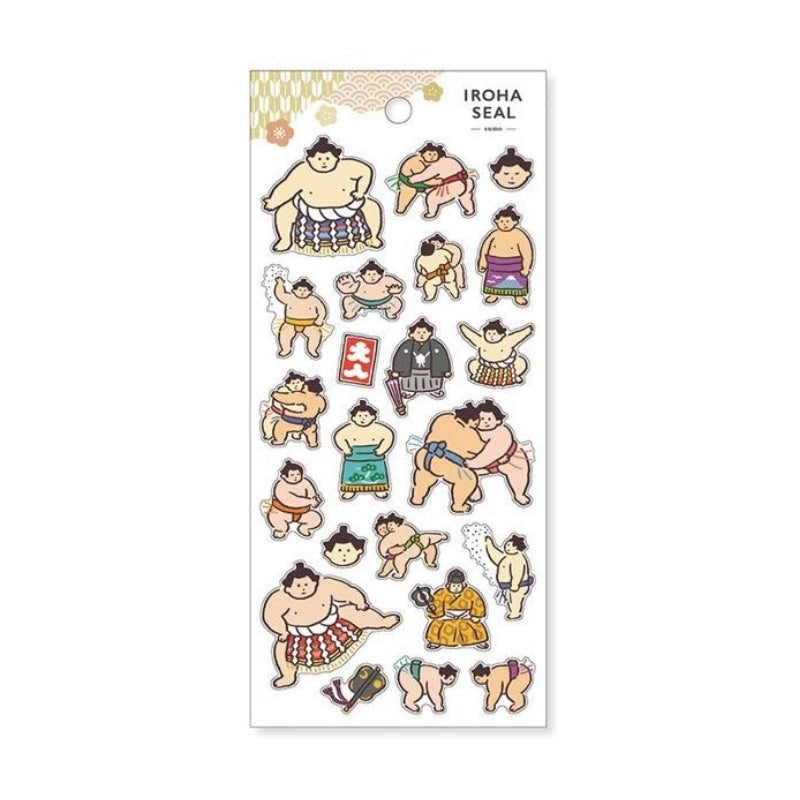 Japanska Sumo klistermärken