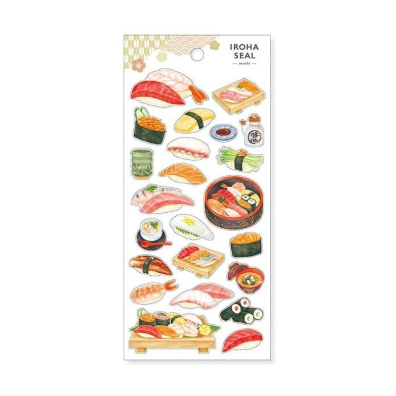 Japanska Sushi klistermärken