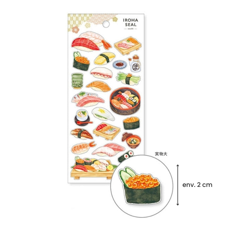 Japanska Sushi klistermärken