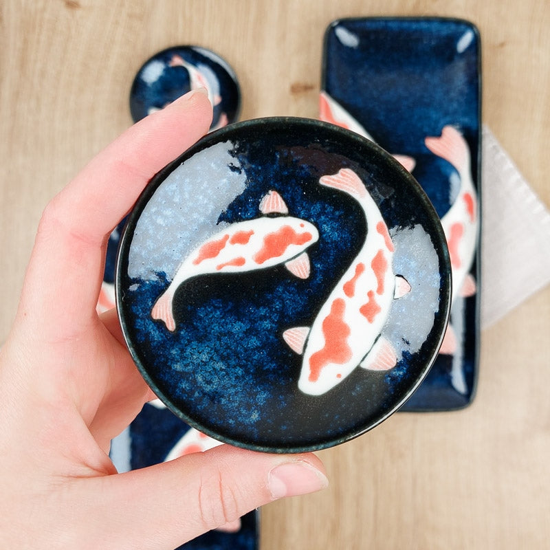 Japanska sushitallrikar