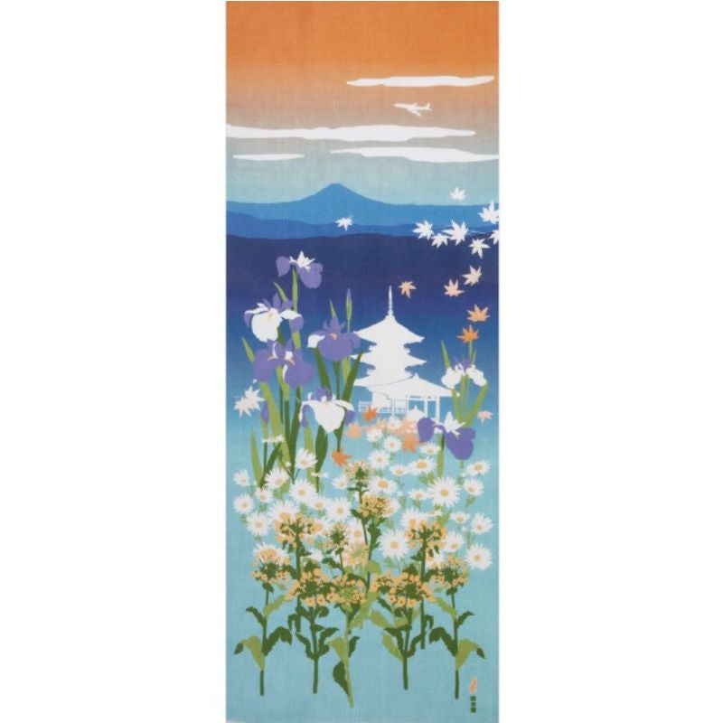 Japanska Tenugui Chiba