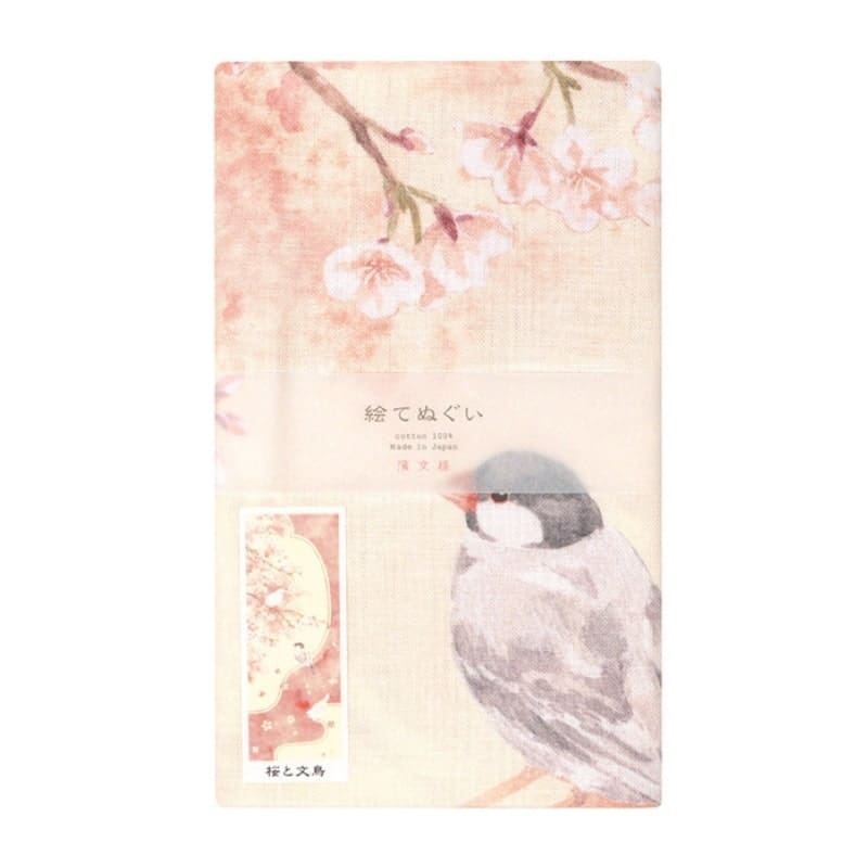Japanska Tenugui Haru Tori