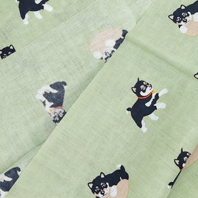 Japanska Tenugui Kuro Shiba