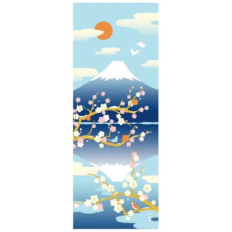 Japanska Tenugui Sakasa Fuji