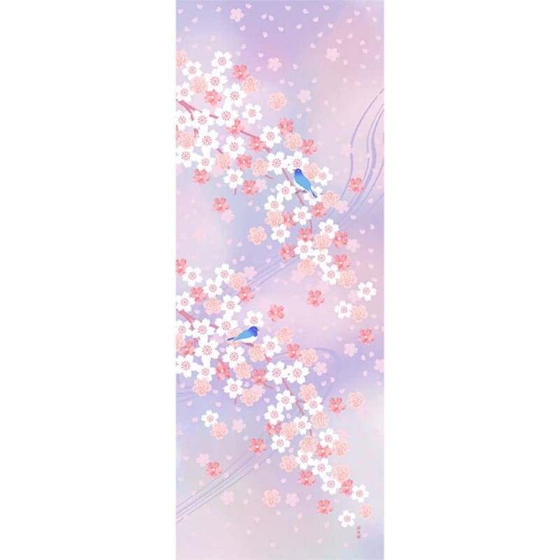 Japanska Tenugui Sakura Ame