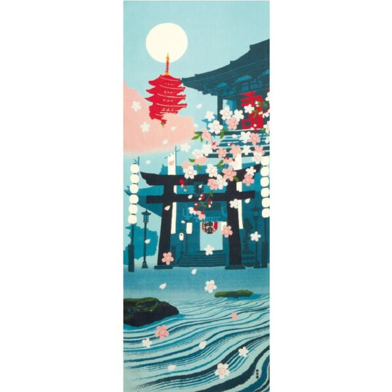 Japanska Tenugui Tochoji