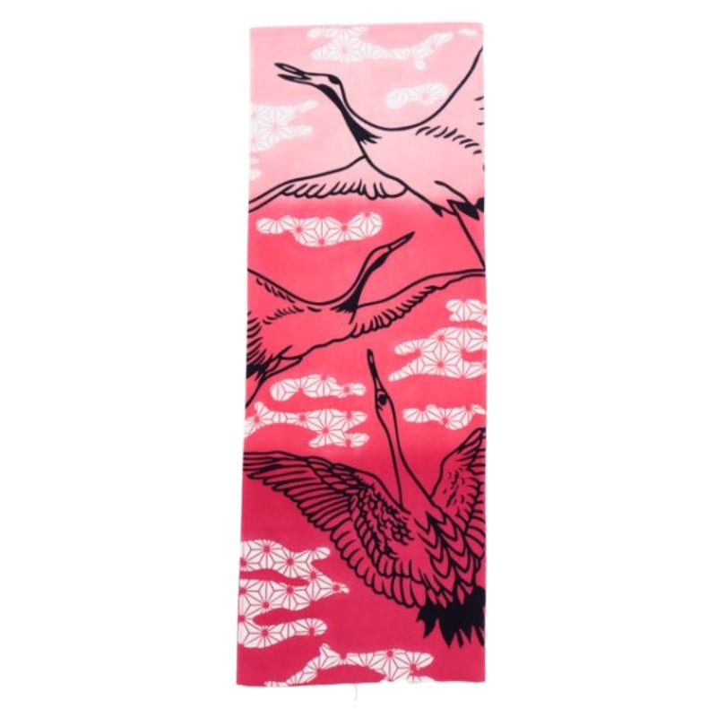 Japanska Tenugui Tsuru