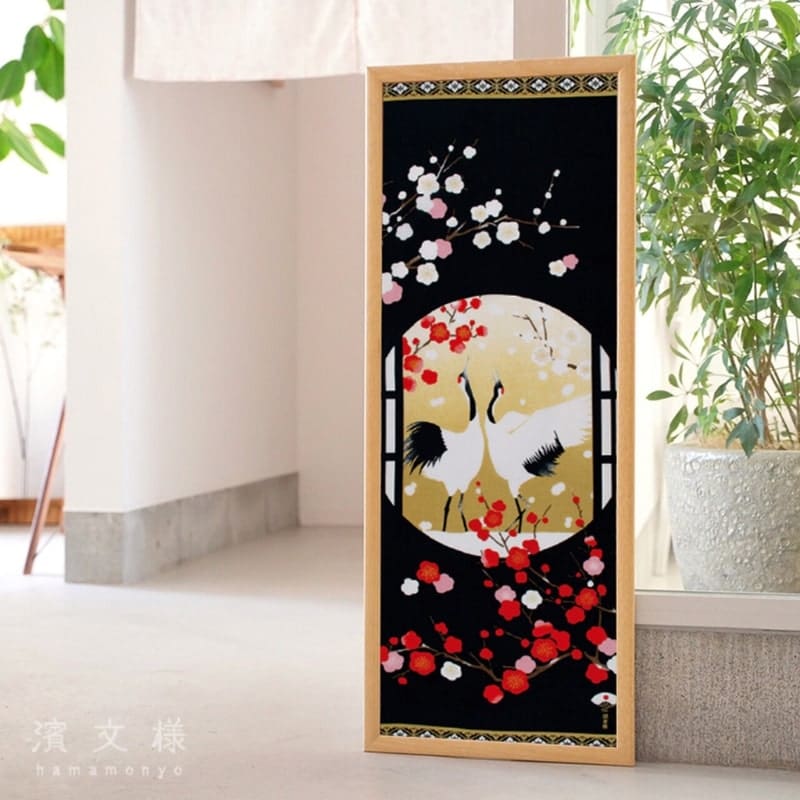 Japanska Tenugui Tsuru Mai