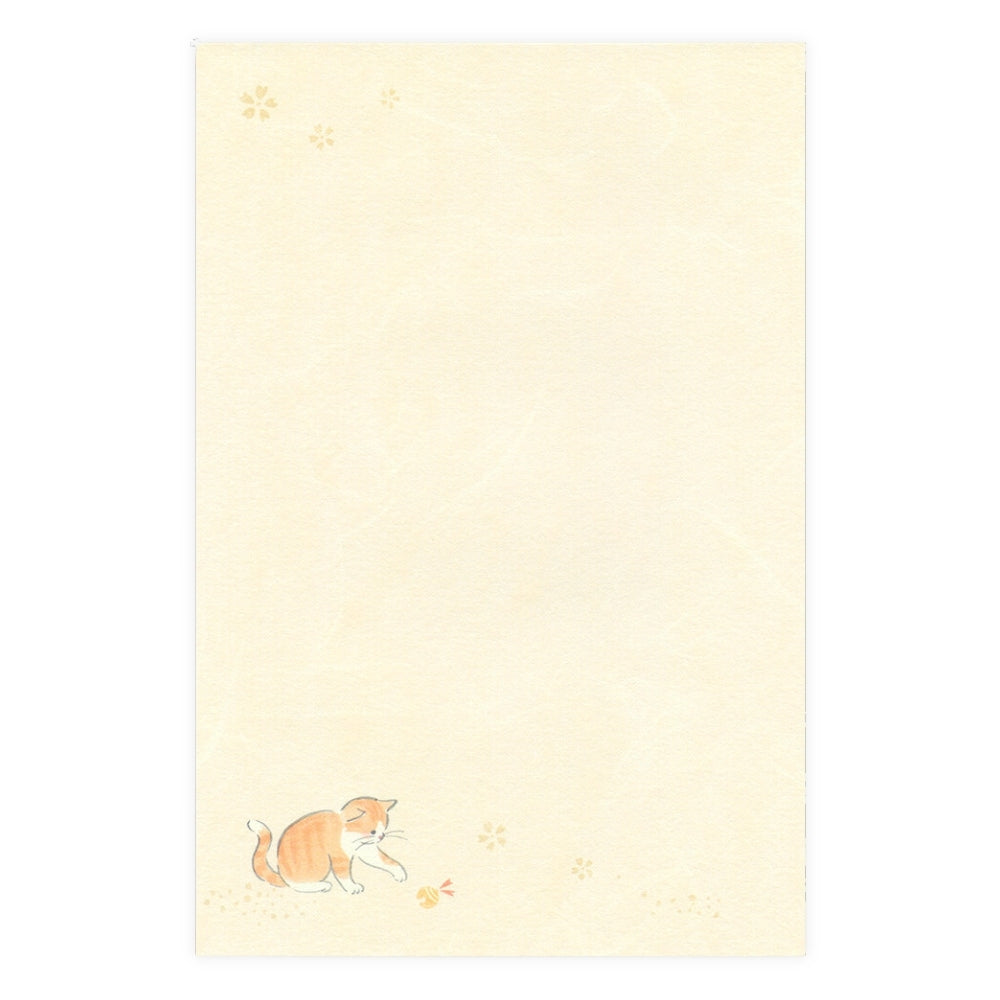 Japanskt Brevpapper - Katter