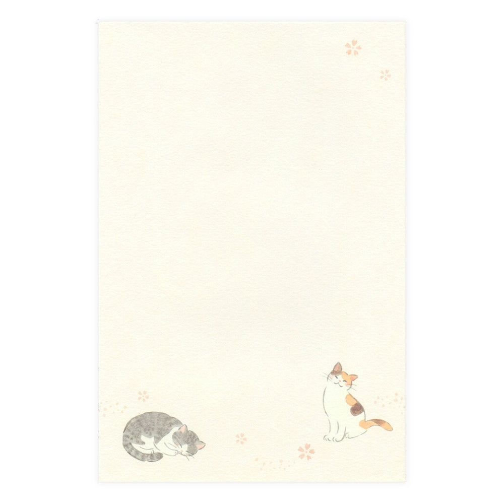 Japanskt Brevpapper - Katter