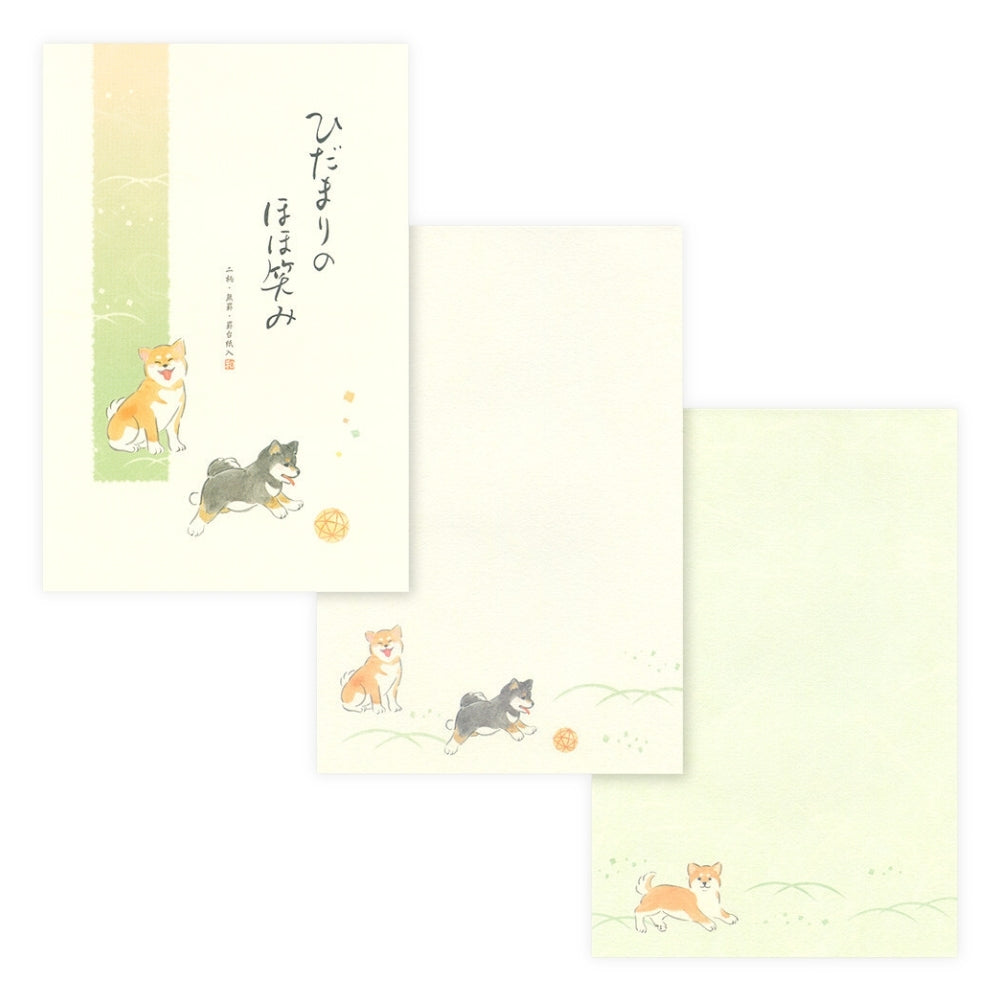 Japanskt Brevpapper - Shiba