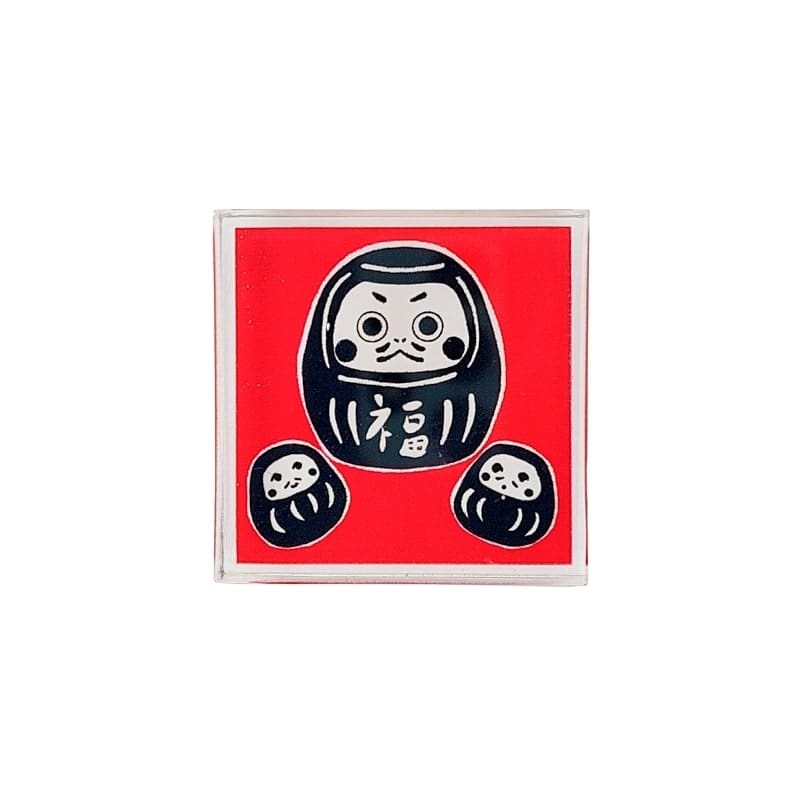 Japanskt frimärke Daruma av Tomikohan