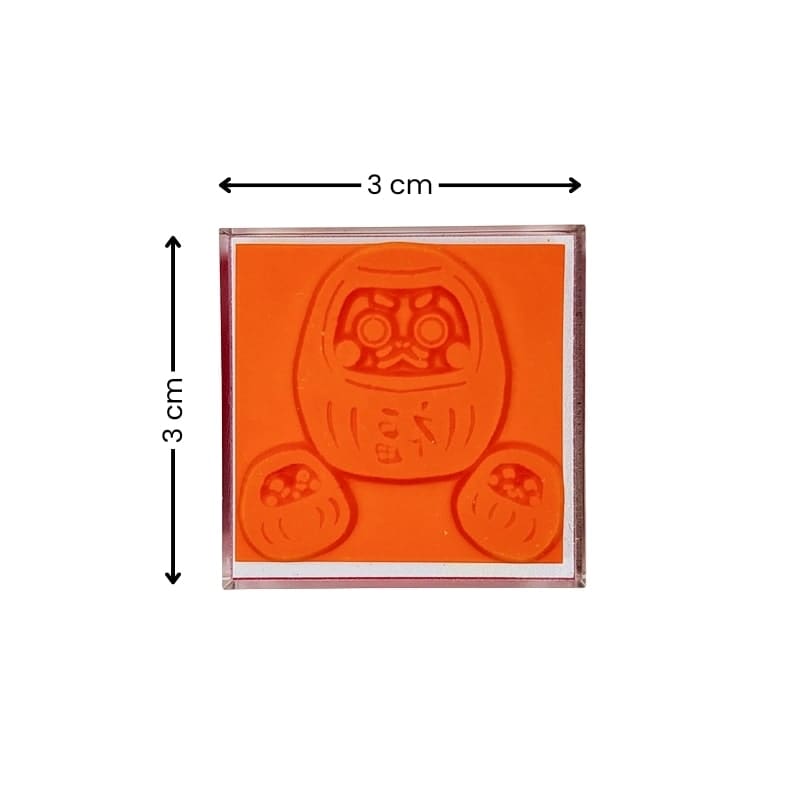 Japanskt frimärke Daruma av Tomikohan