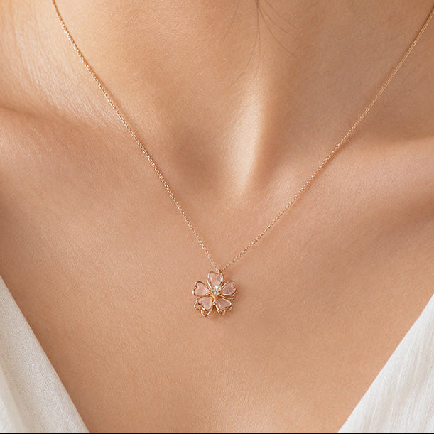 Japanskt Halsband - Sakura Hänge