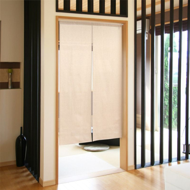 Japanskt Noren Naturligt linne 85 x 150 cm