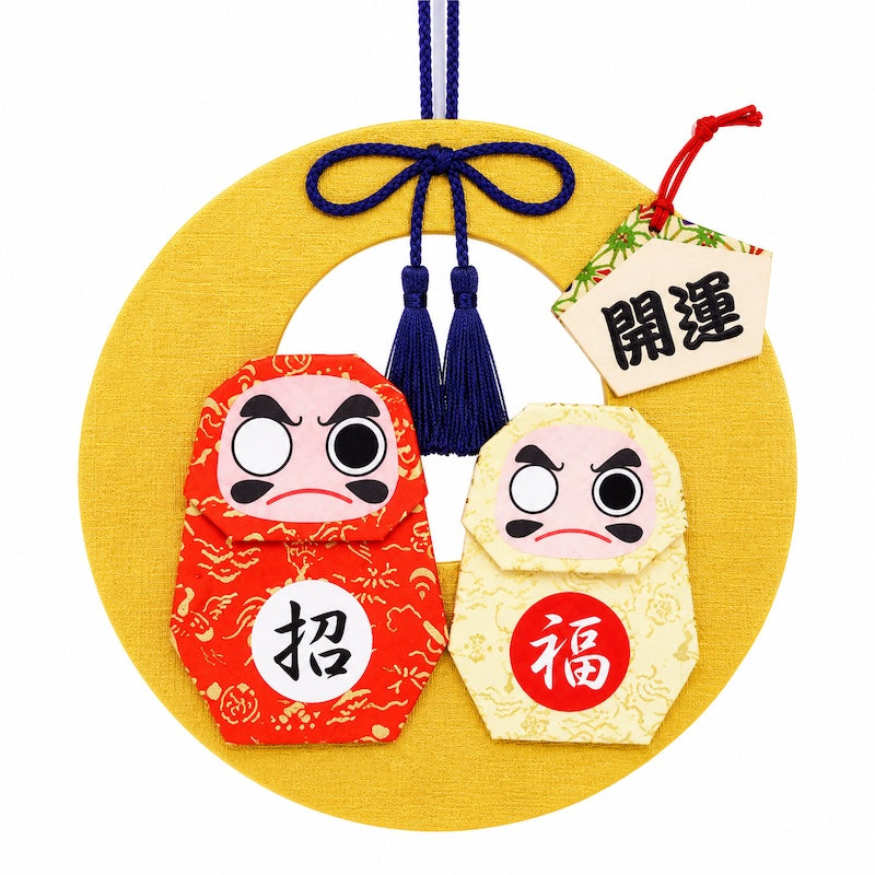 Japanskt Pysselkit för Hängdekoration - Daruma