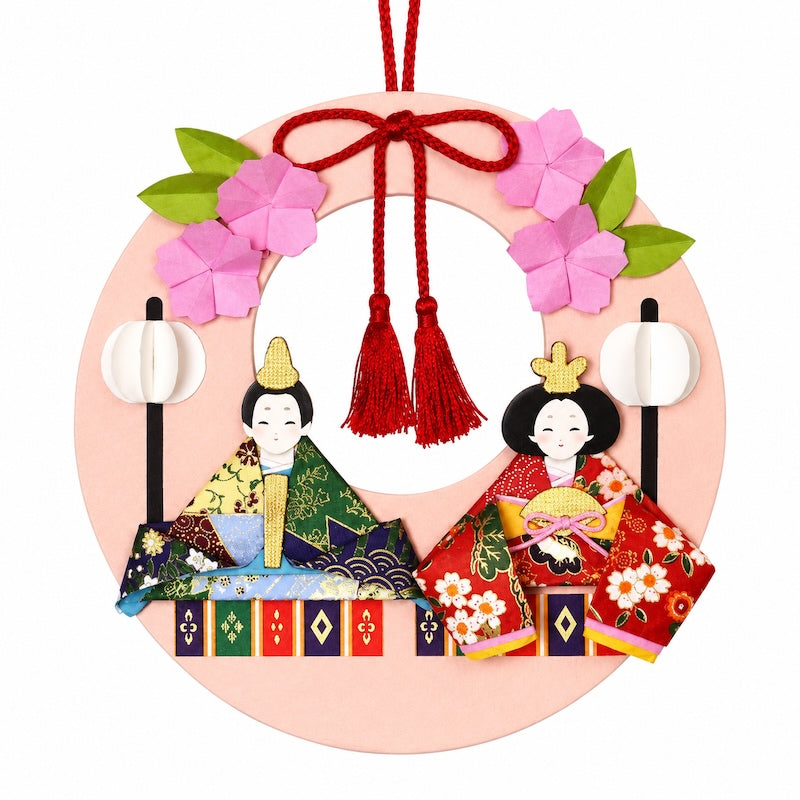 Japanskt Pysselkit för Hängdekoration - Hina Matsuri