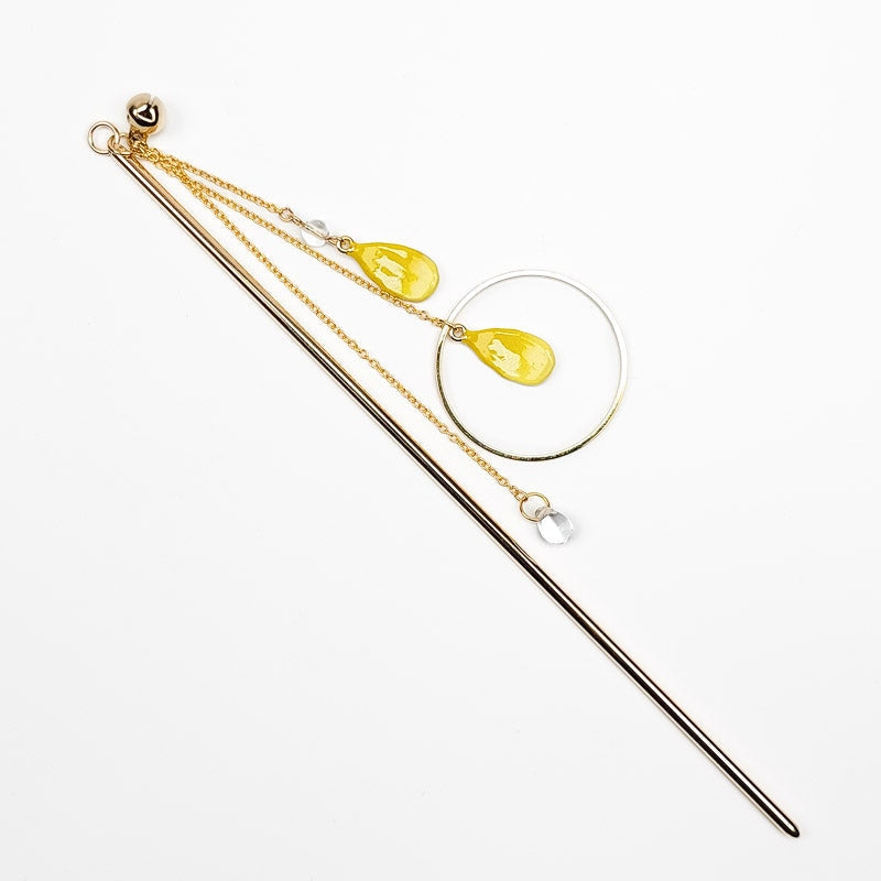 Kanzashi gula kronblad