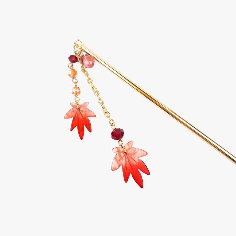 Japanska Momiji Kanzashi
