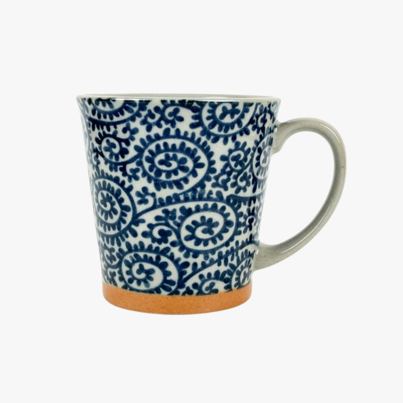 Karakusa Blå Japansk Mugg