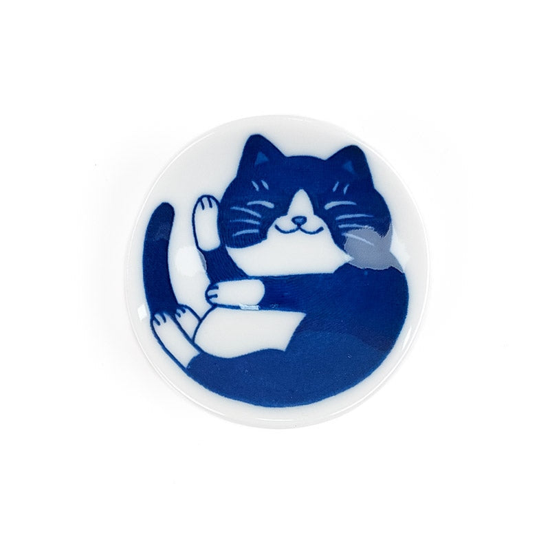 Katt Japansk ätpinnhållare