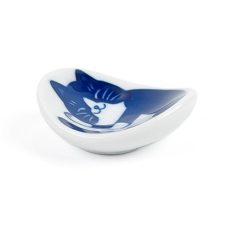 Katt Japansk ätpinnhållare