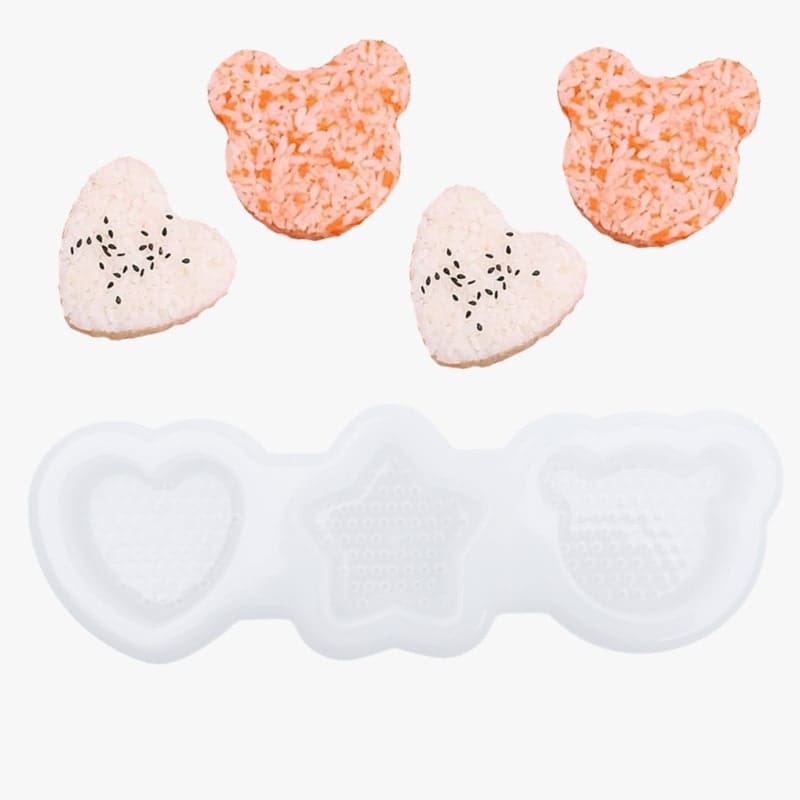 Kawaii japansk onigiriform