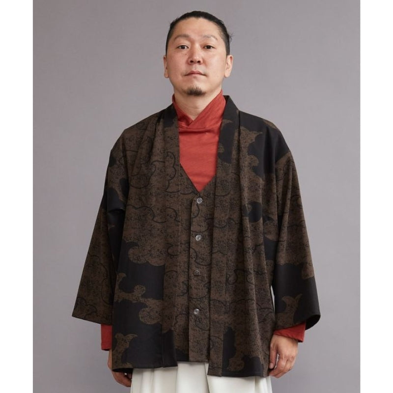 Kimono Cardigan för män En storlek