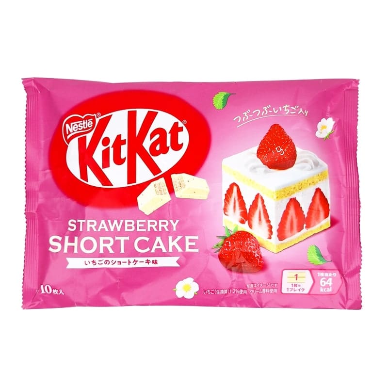 KitKat Mini Shortcake Jordgubb