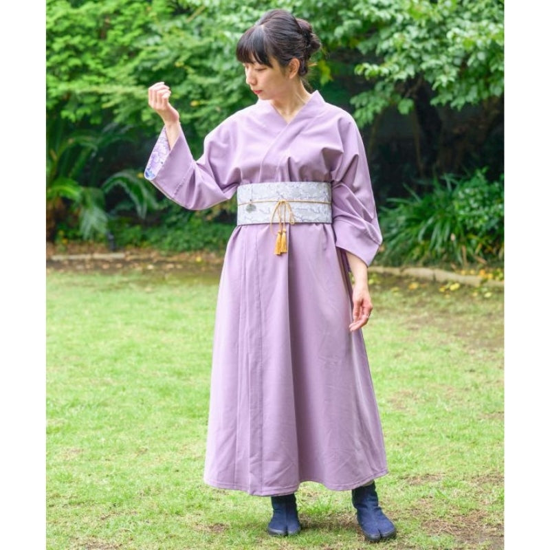 Klänning i japansk stil En storlek