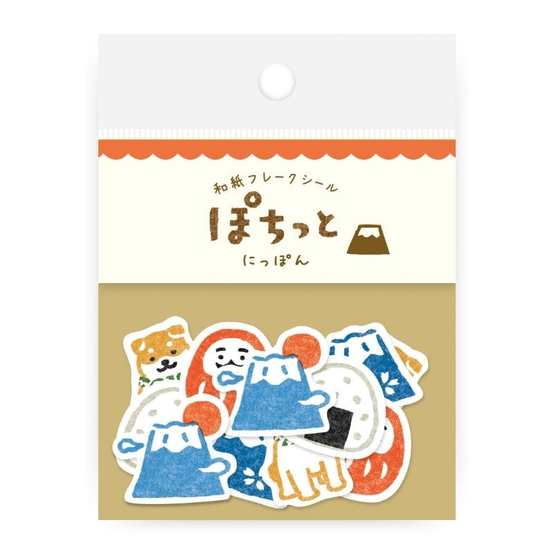Klistermärken av japanskt papper