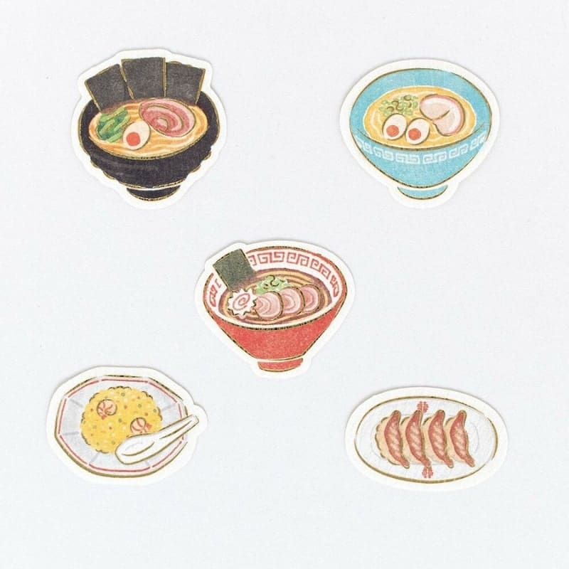 Klistermärken Flake Restaurant de Ramen