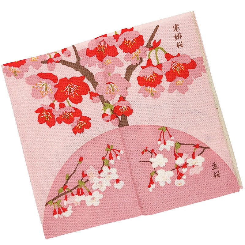 Körsbärsblom Japansk Tenugui
