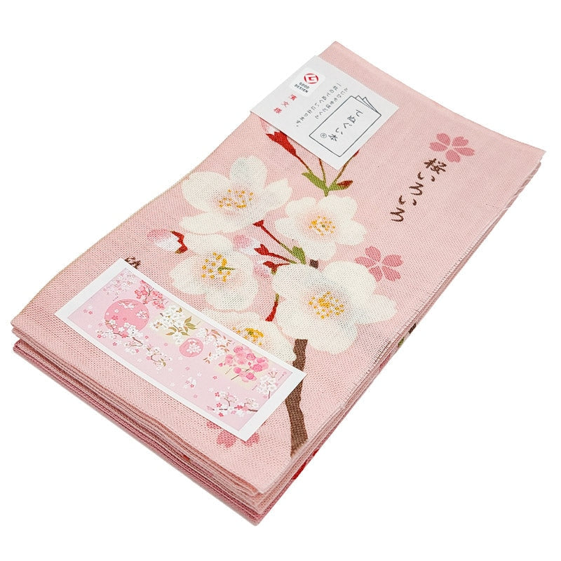 Körsbärsblom Japansk Tenugui