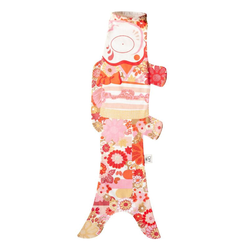 Koinobori blommig kimono 70 cm