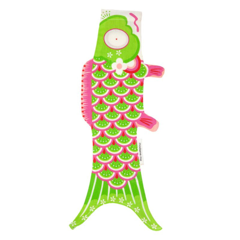 Koinobori Grön & Rosa Mini 45 cm
