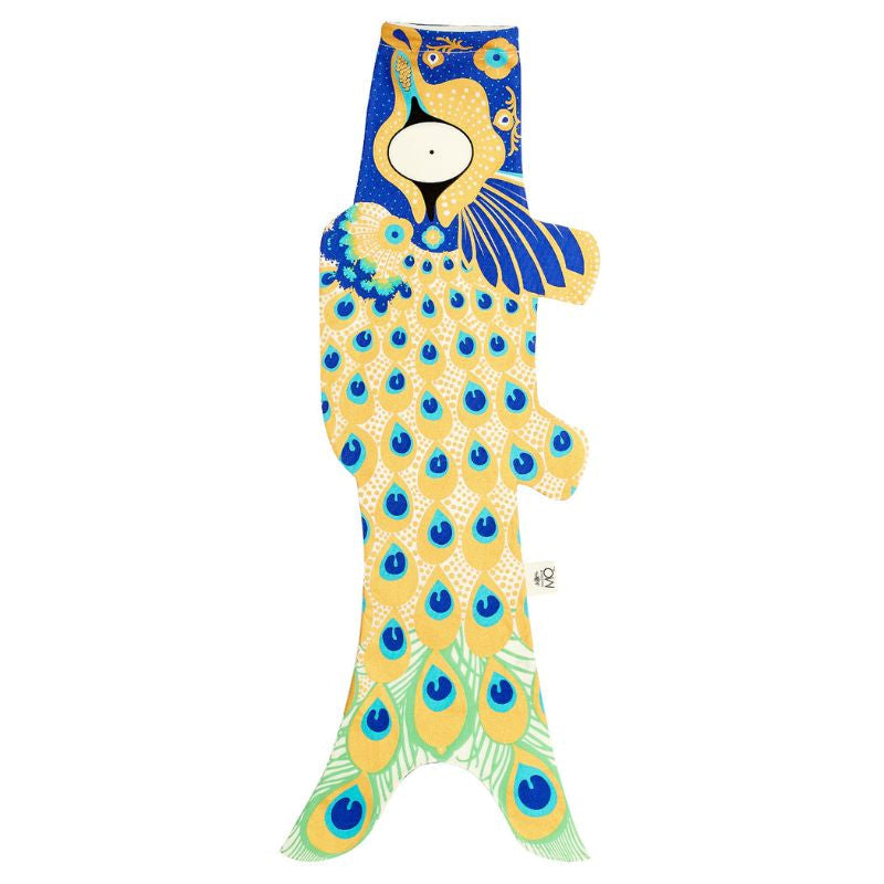 Koinobori Påfågel design 70 cm