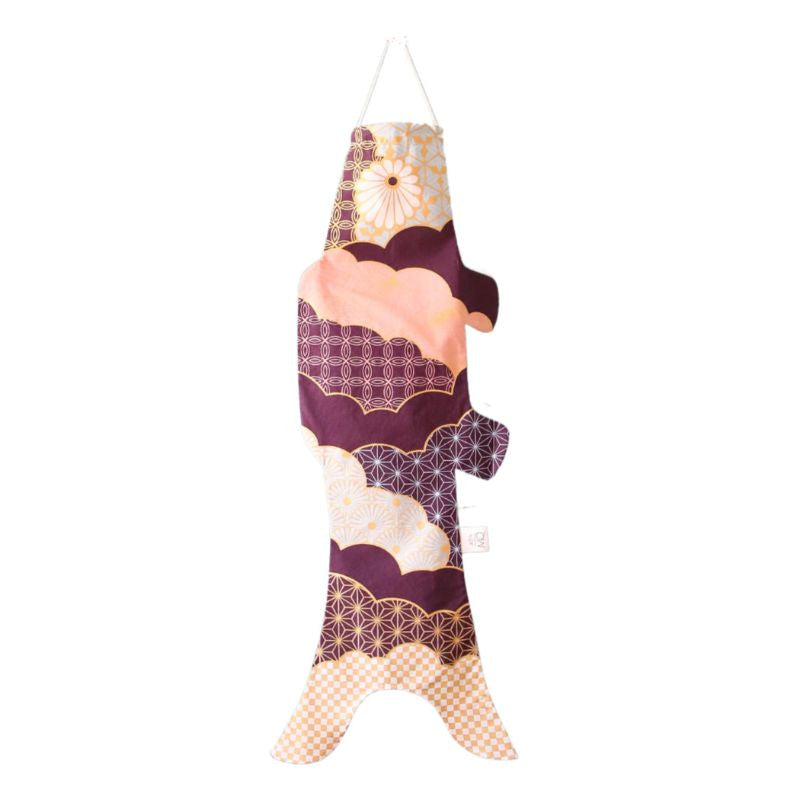 Koinobori Patchwork Plommon 70 cm