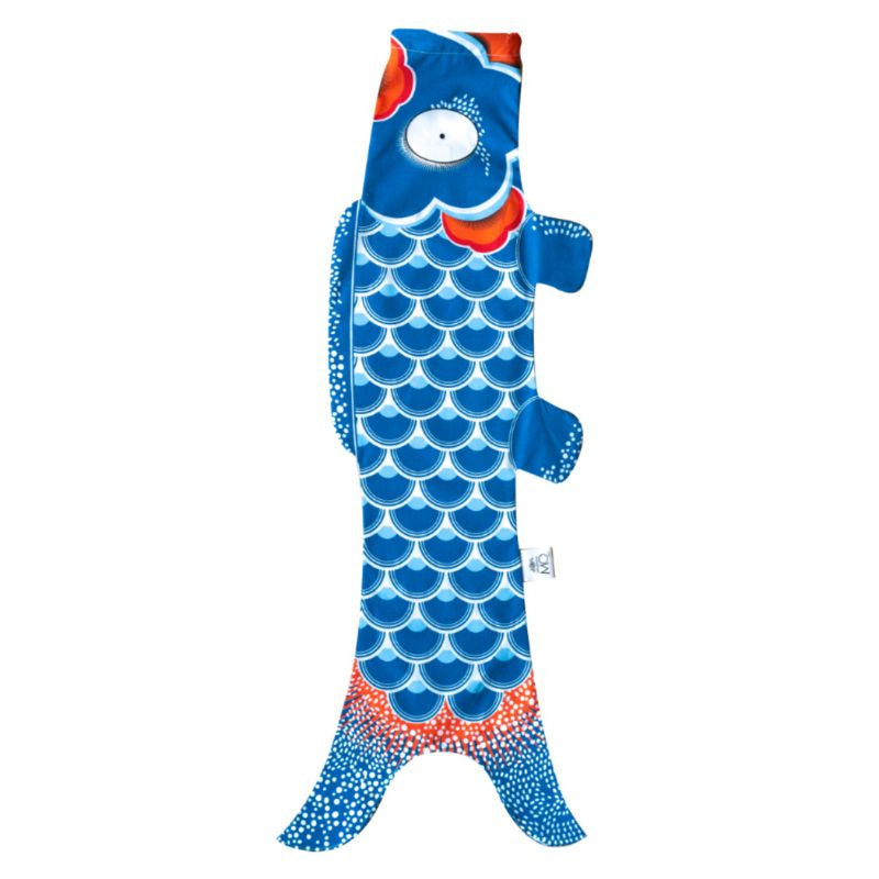 Koinobori Traditionell Blå 70 cm