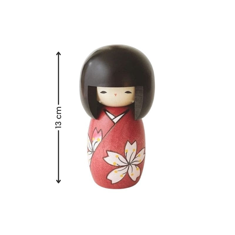 Kokeshi Blossom docka