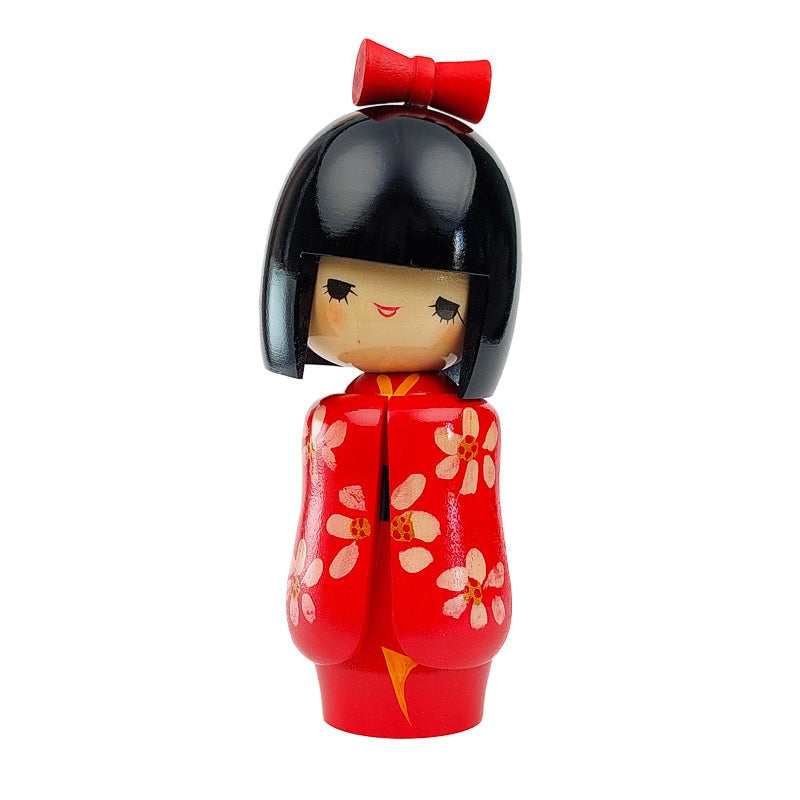 Kokeshi docka i trä