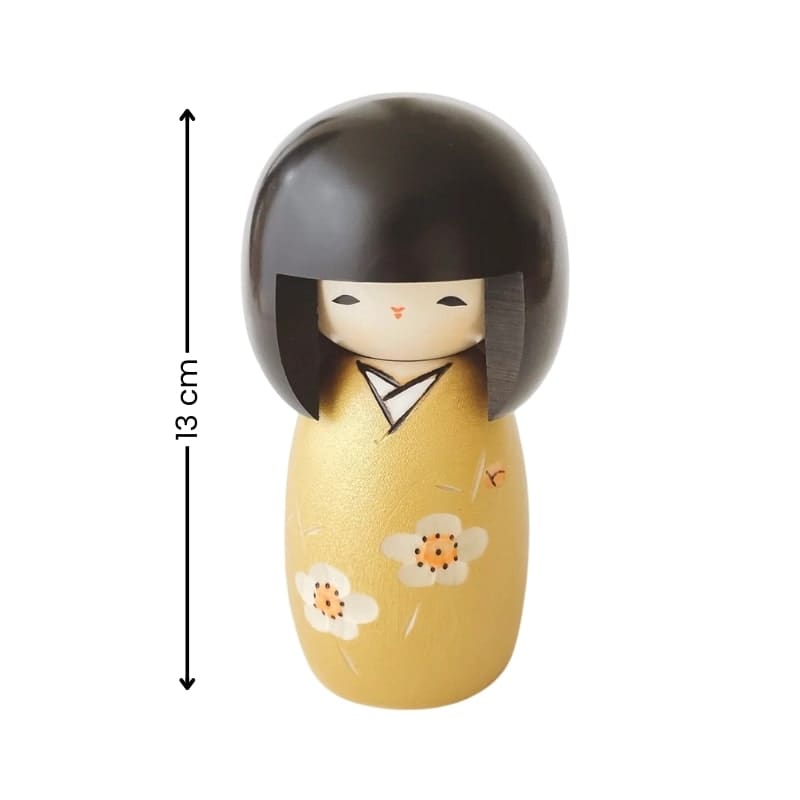 Kokeshi Kaika Gulddocka
