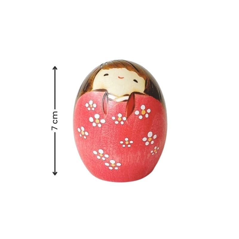 Kokeshi Shiawase docka